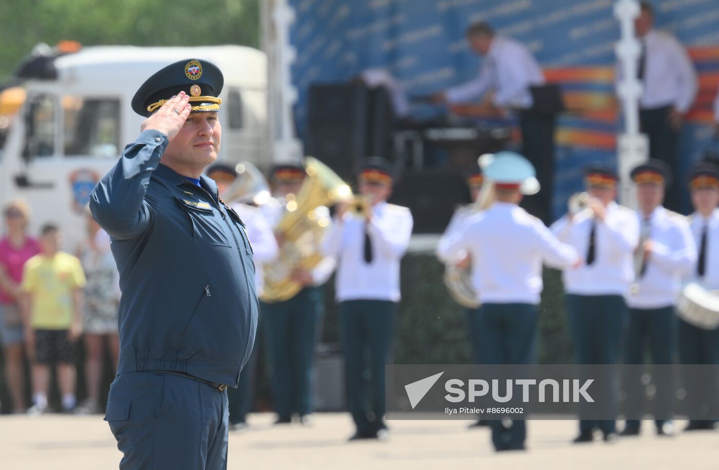 Russia Emergencies Ministry Drills