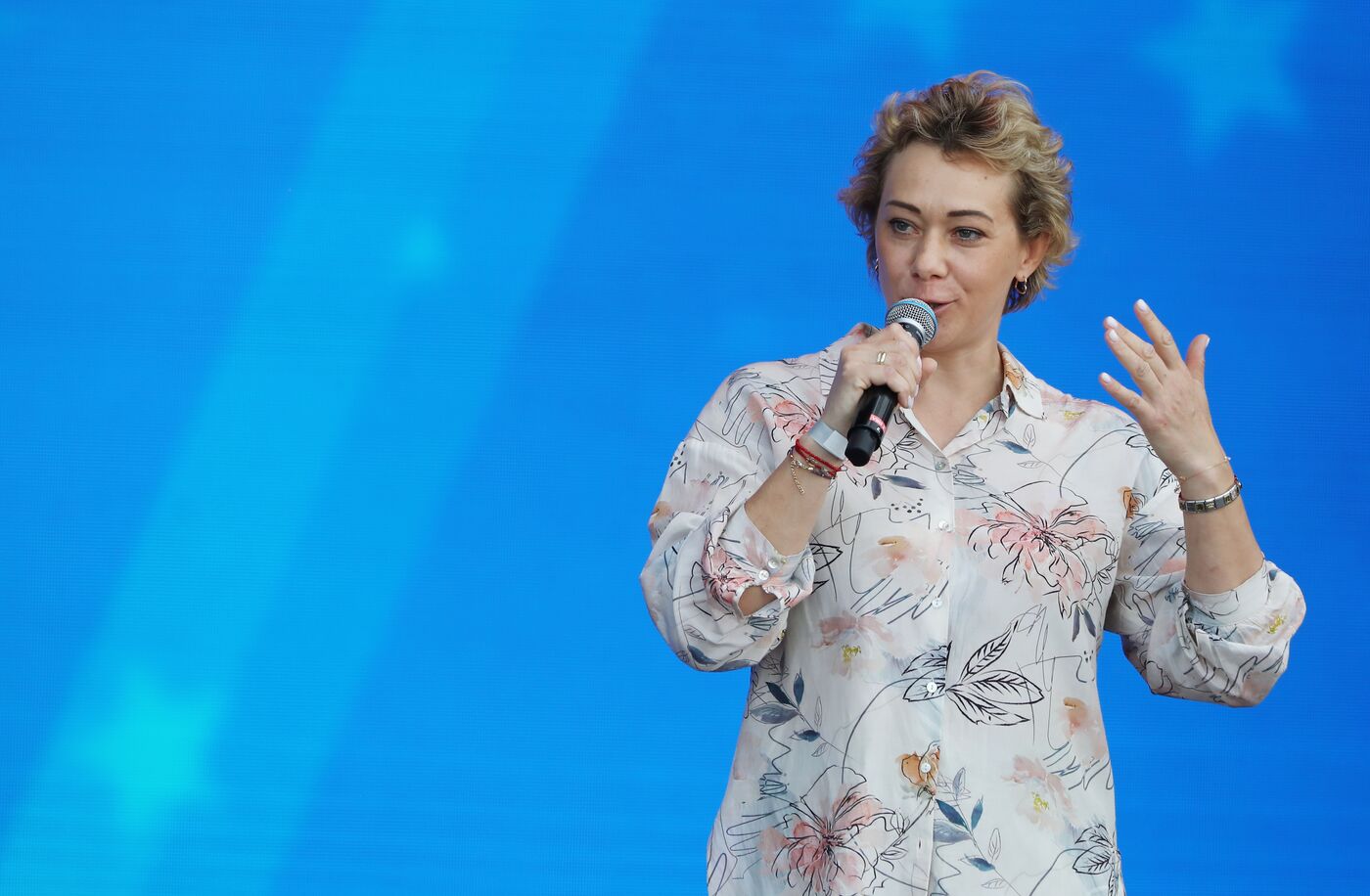 RUSSIA EXPO. Opening ceremony for Movement of the First Festival for Children and Youth