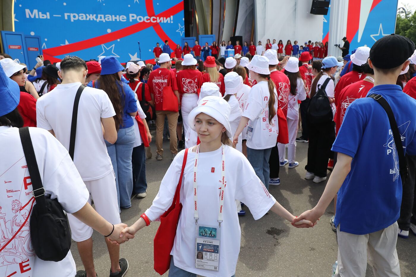 RUSSIA EXPO. Opening ceremony for Movement of the First Festival for Children and Youth