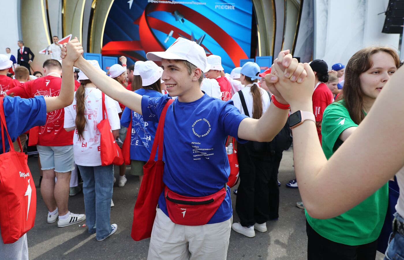 RUSSIA EXPO. Opening ceremony for Movement of the First Festival for Children and Youth