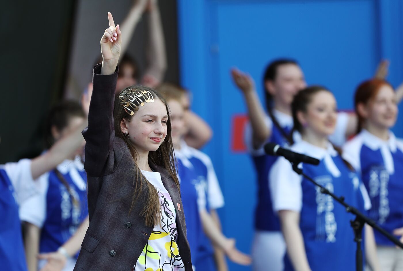 RUSSIA EXPO. Opening ceremony for Movement of the First Festival for Children and Youth