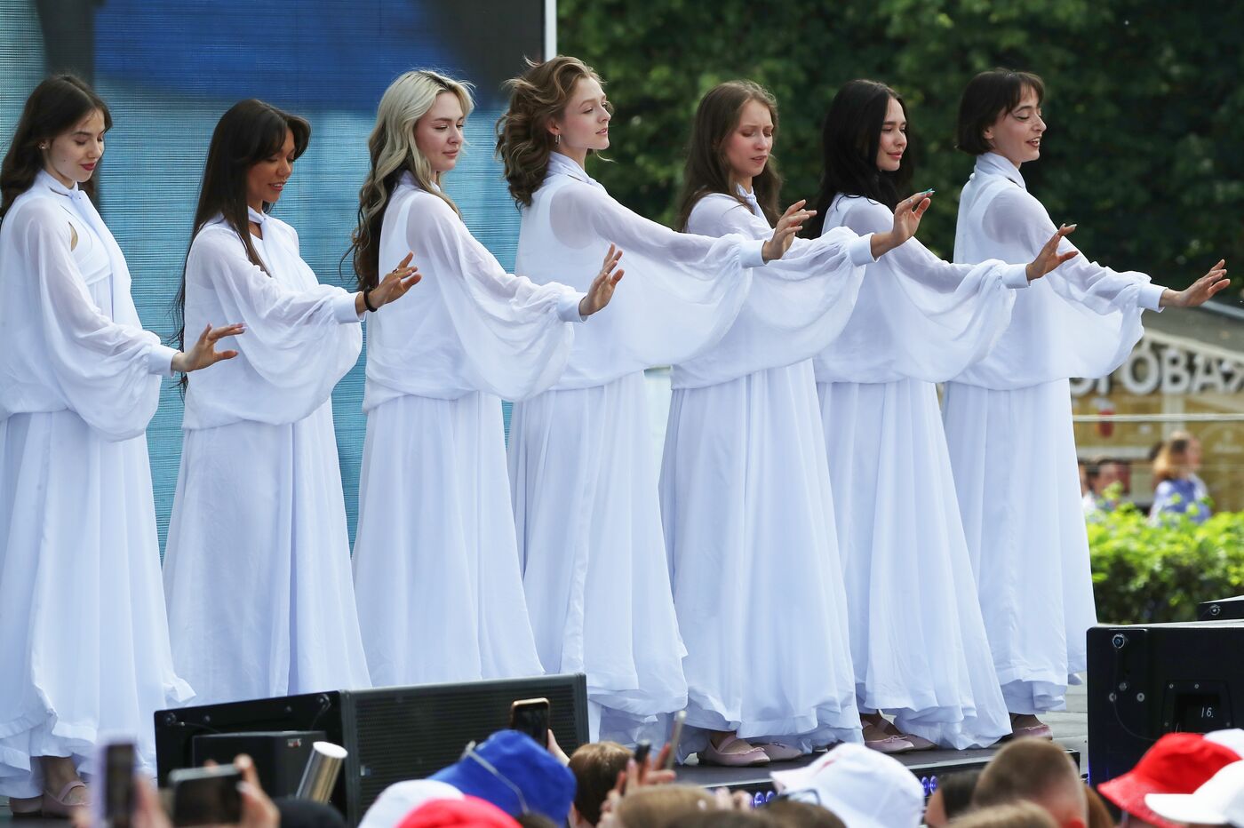 RUSSIA EXPO. Opening ceremony for Movement of the First Festival for Children and Youth