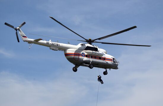 Russia Emergencies Ministry Drills