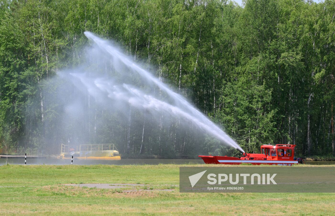 Russia Emergencies Ministry Drills
