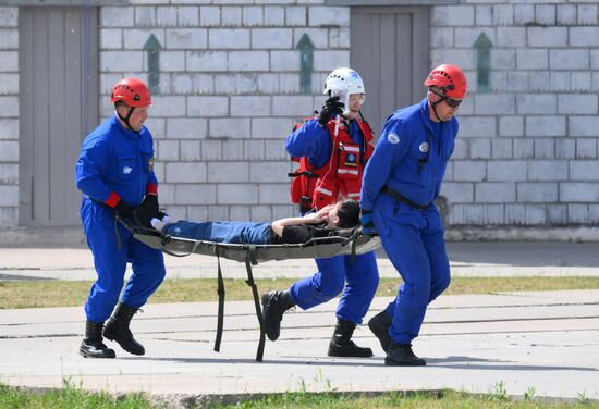 Russia Emergencies Ministry Drills