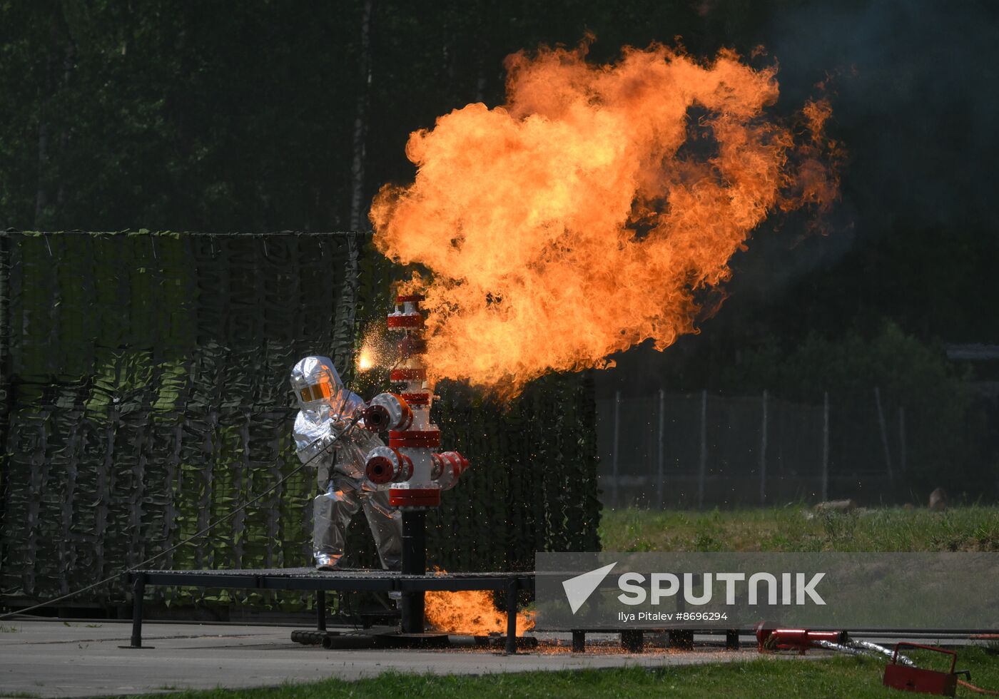Russia Emergencies Ministry Drills