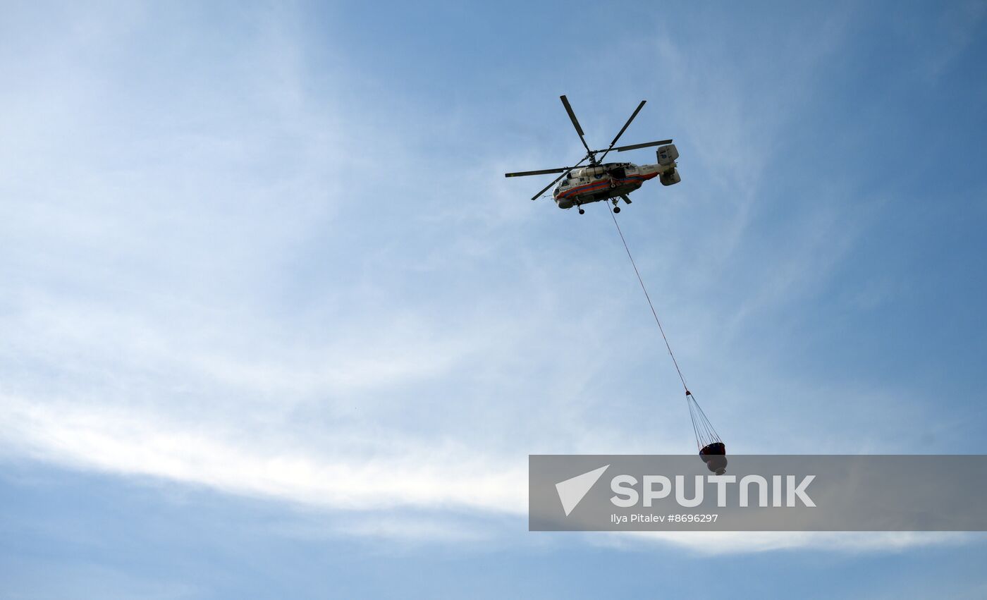 Russia Emergencies Ministry Drills