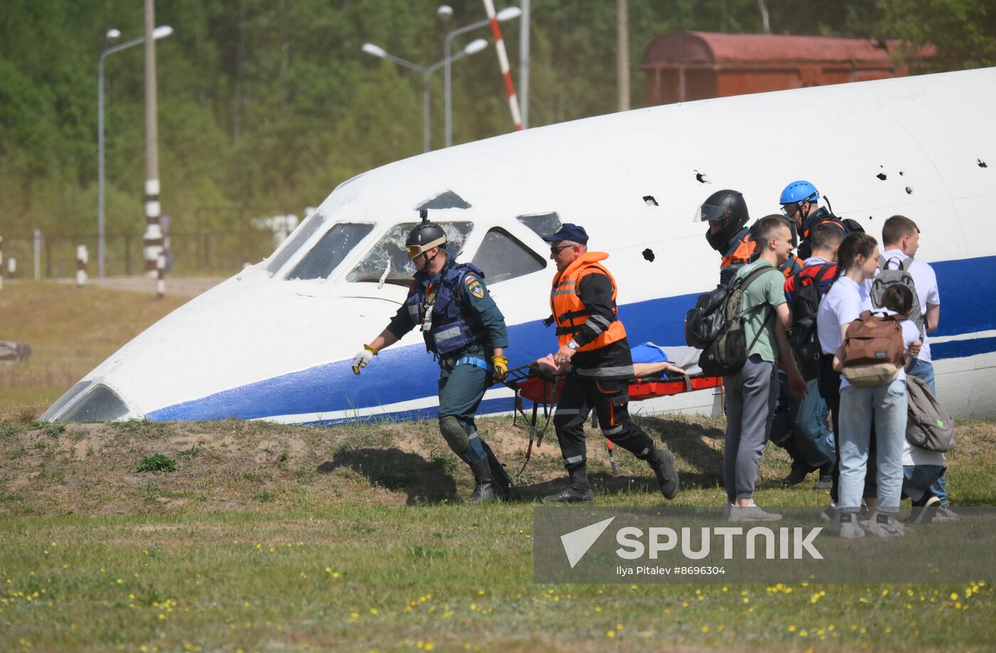 Russia Emergencies Ministry Drills