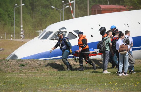 Russia Emergencies Ministry Drills