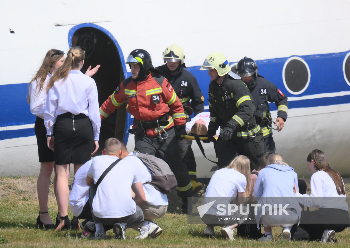 Russia Emergencies Ministry Drills