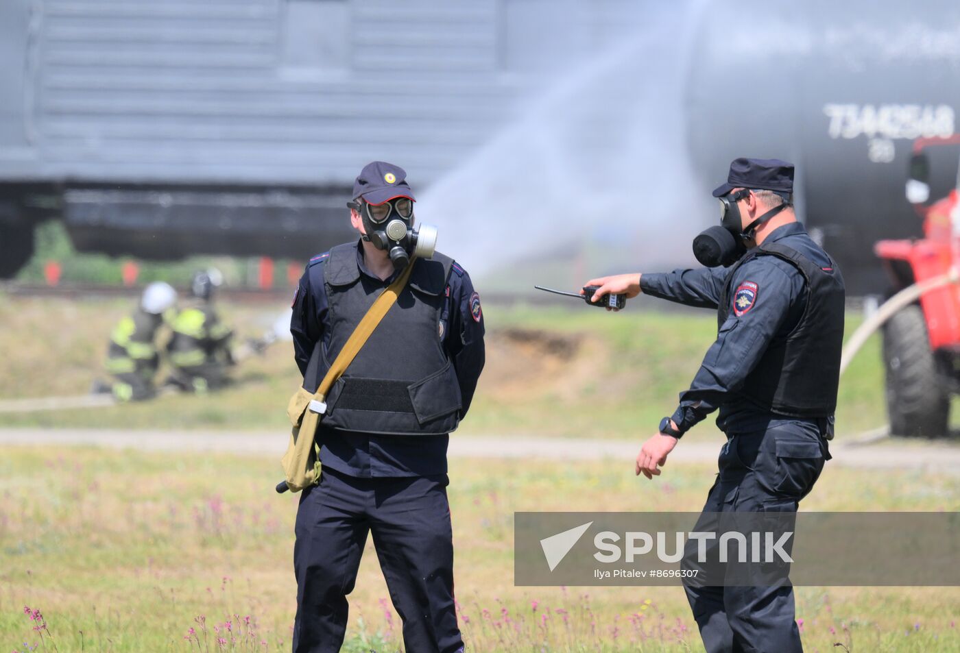Russia Emergencies Ministry Drills
