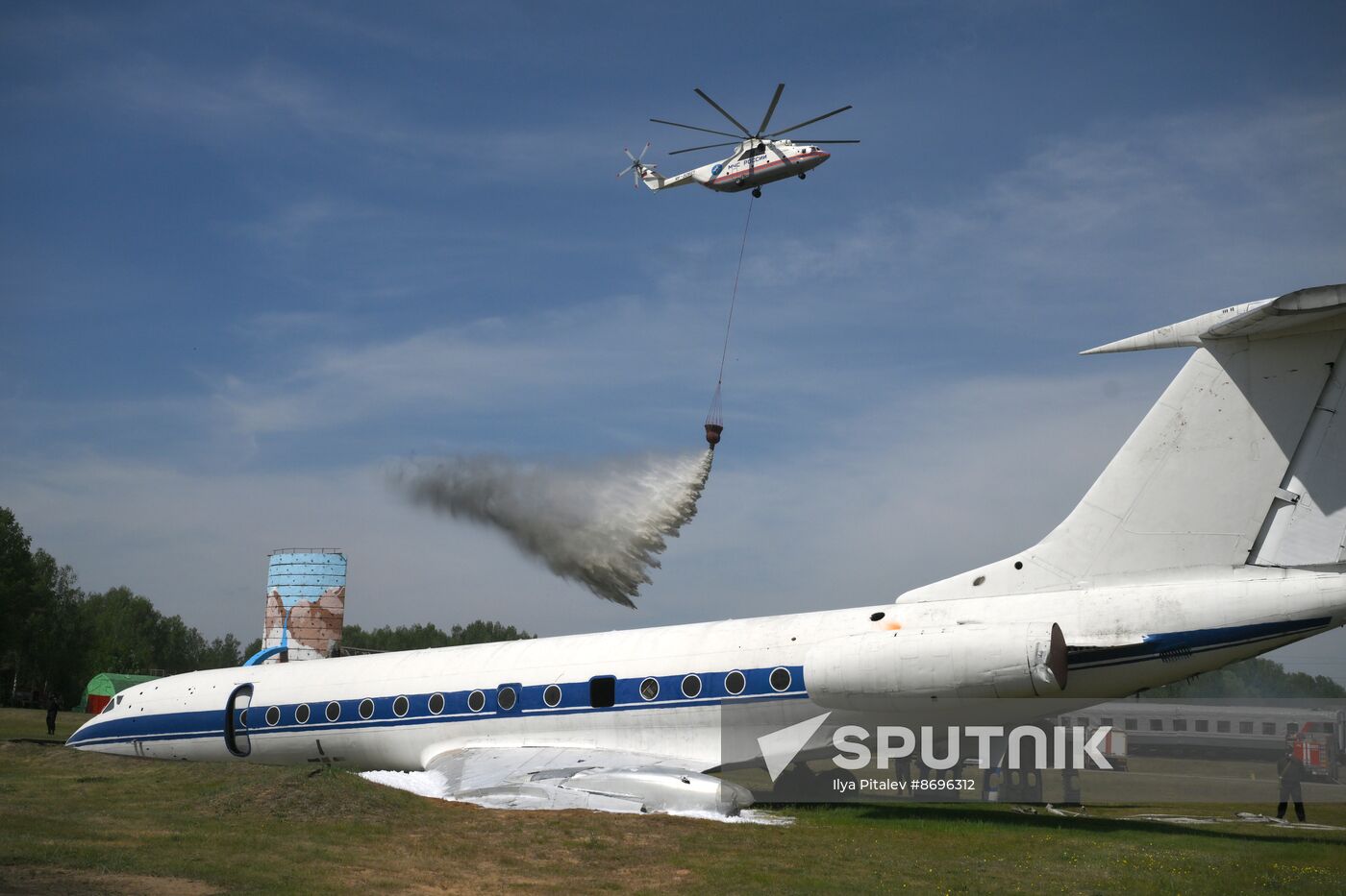 Russia Emergencies Ministry Drills