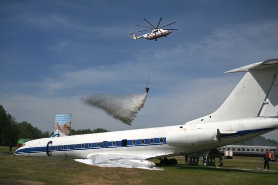 Russia Emergencies Ministry Drills