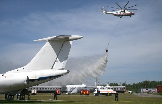 Russia Emergencies Ministry Drills