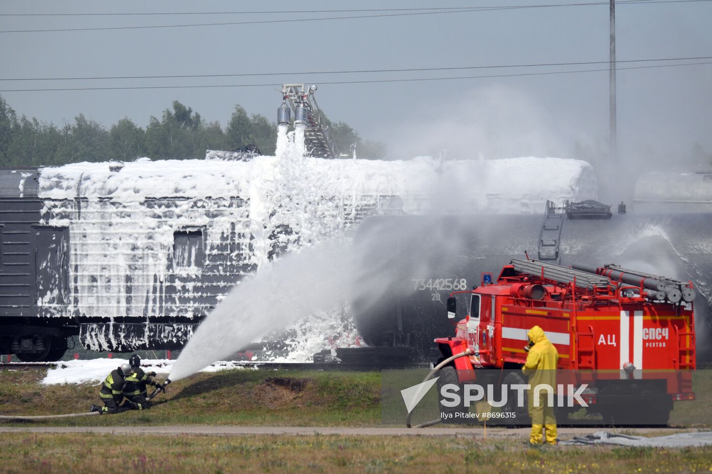 Russia Emergencies Ministry Drills
