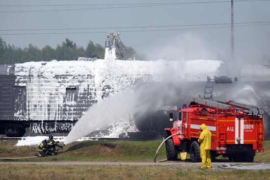 Russia Emergencies Ministry Drills