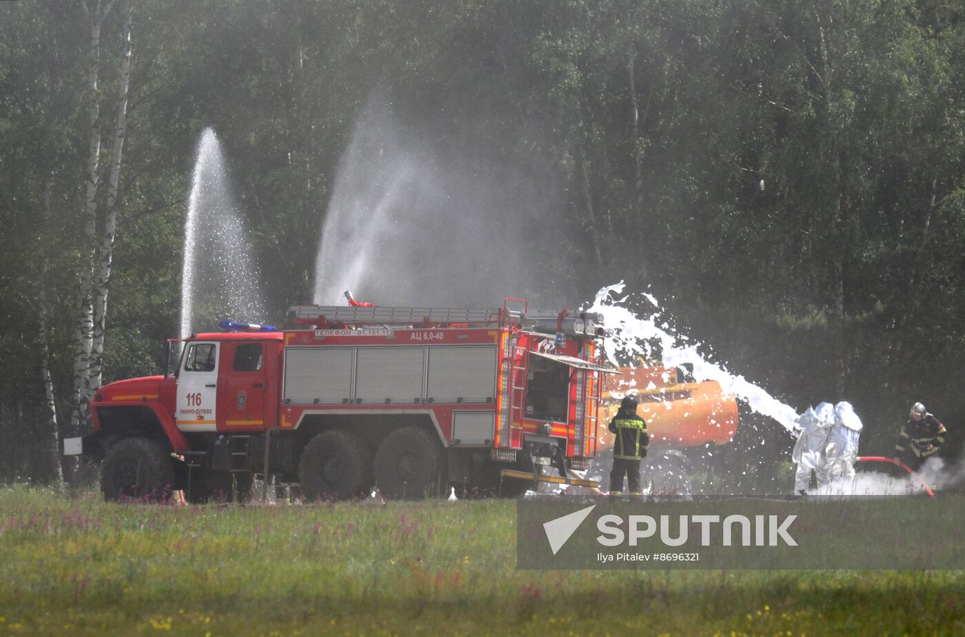 Russia Emergencies Ministry Drills