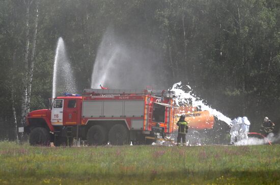 Russia Emergencies Ministry Drills