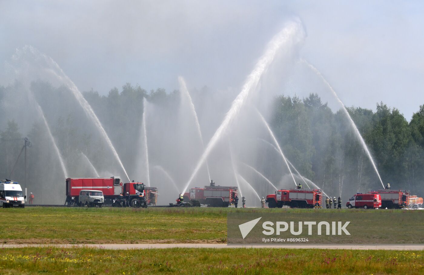 Russia Emergencies Ministry Drills