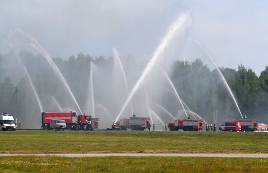 Russia Emergencies Ministry Drills