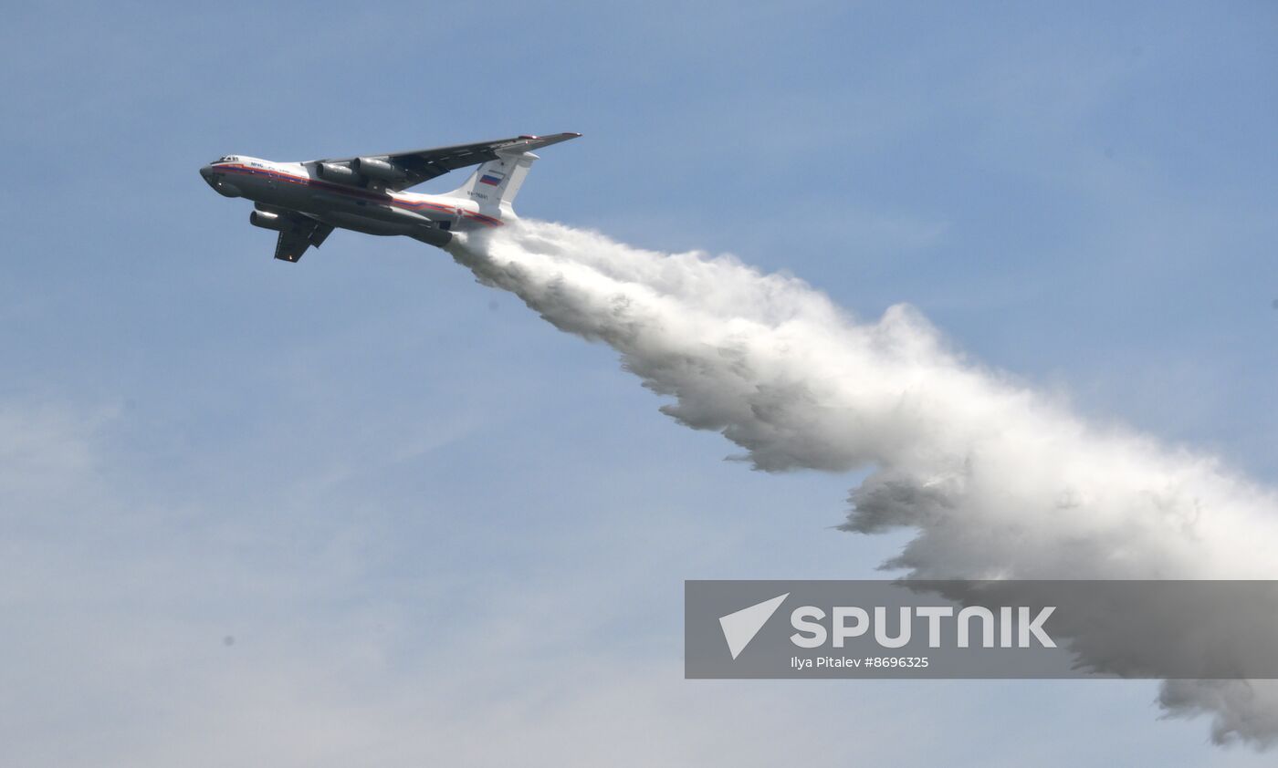 Russia Emergencies Ministry Drills