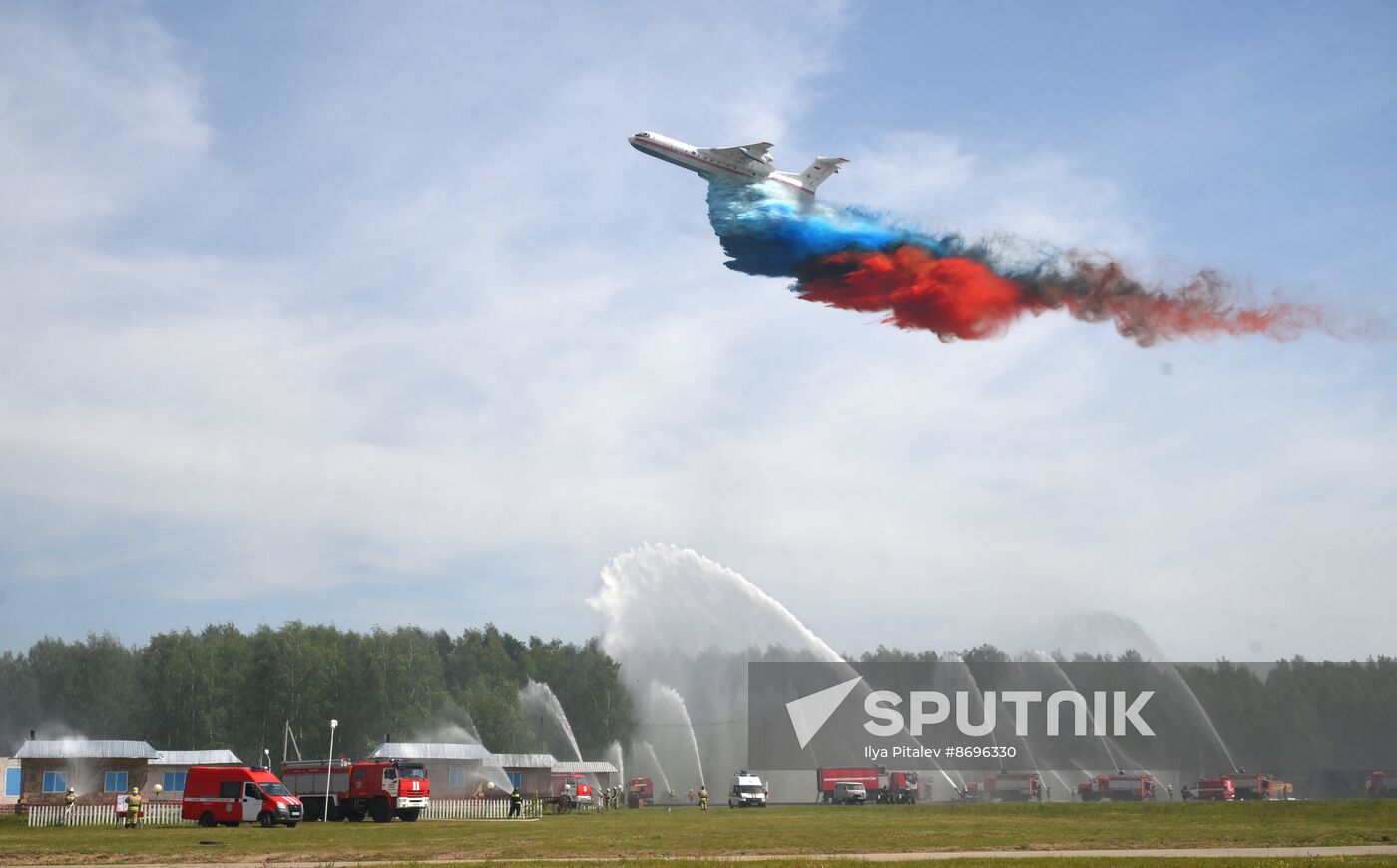 Russia Emergencies Ministry Drills