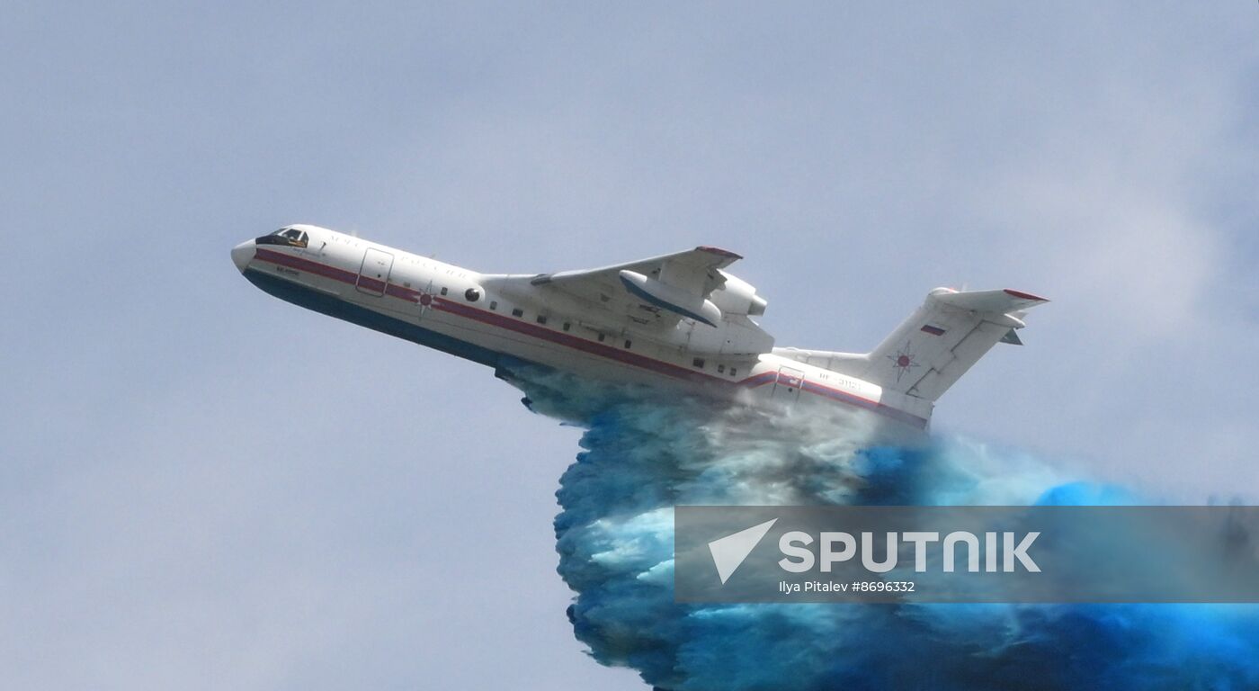 Russia Emergencies Ministry Drills