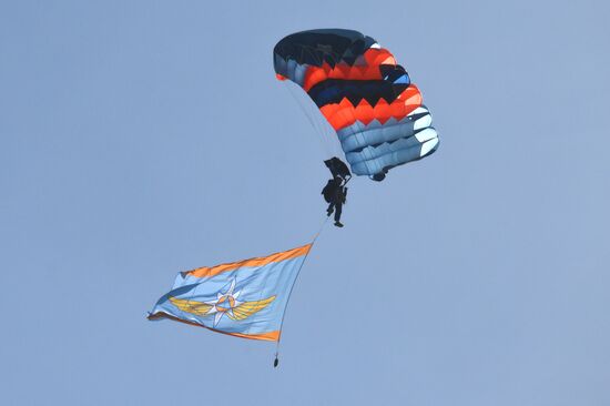 Russia Emergencies Ministry Drills