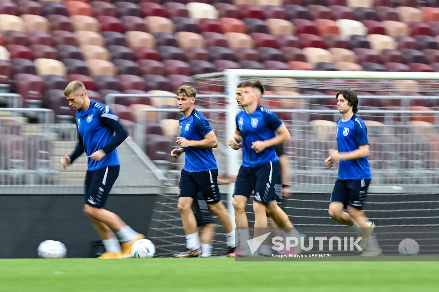 Russia Soccer Cup Superfinal Baltika Training