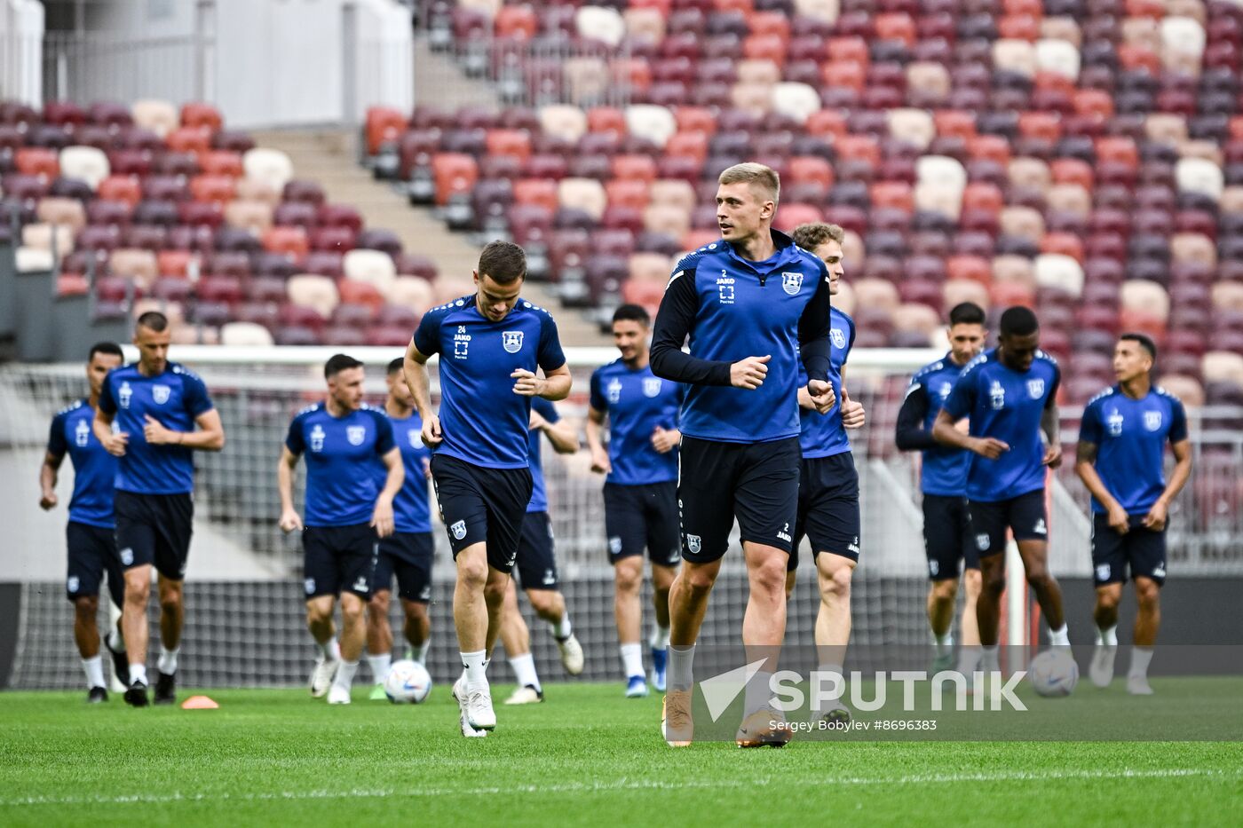 Russia Soccer Cup Superfinal Baltika Training