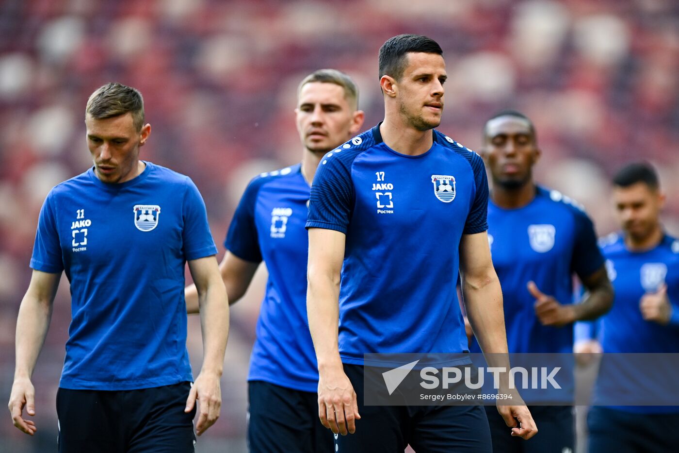 Russia Soccer Cup Superfinal Baltika Training