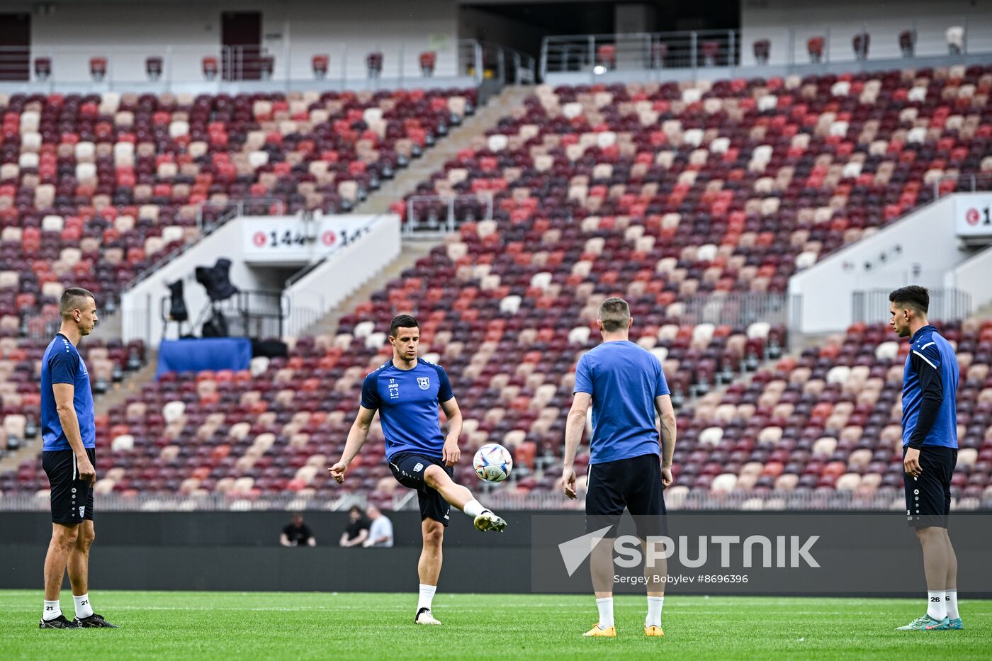 Russia Soccer Cup Superfinal Baltika Training