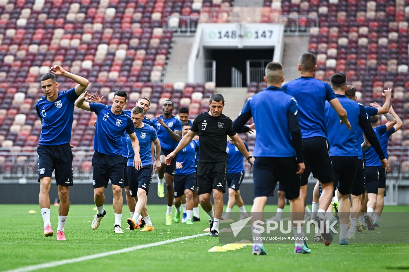 Russia Soccer Cup Superfinal Baltika Training