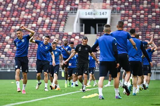 Russia Soccer Cup Superfinal Baltika Training