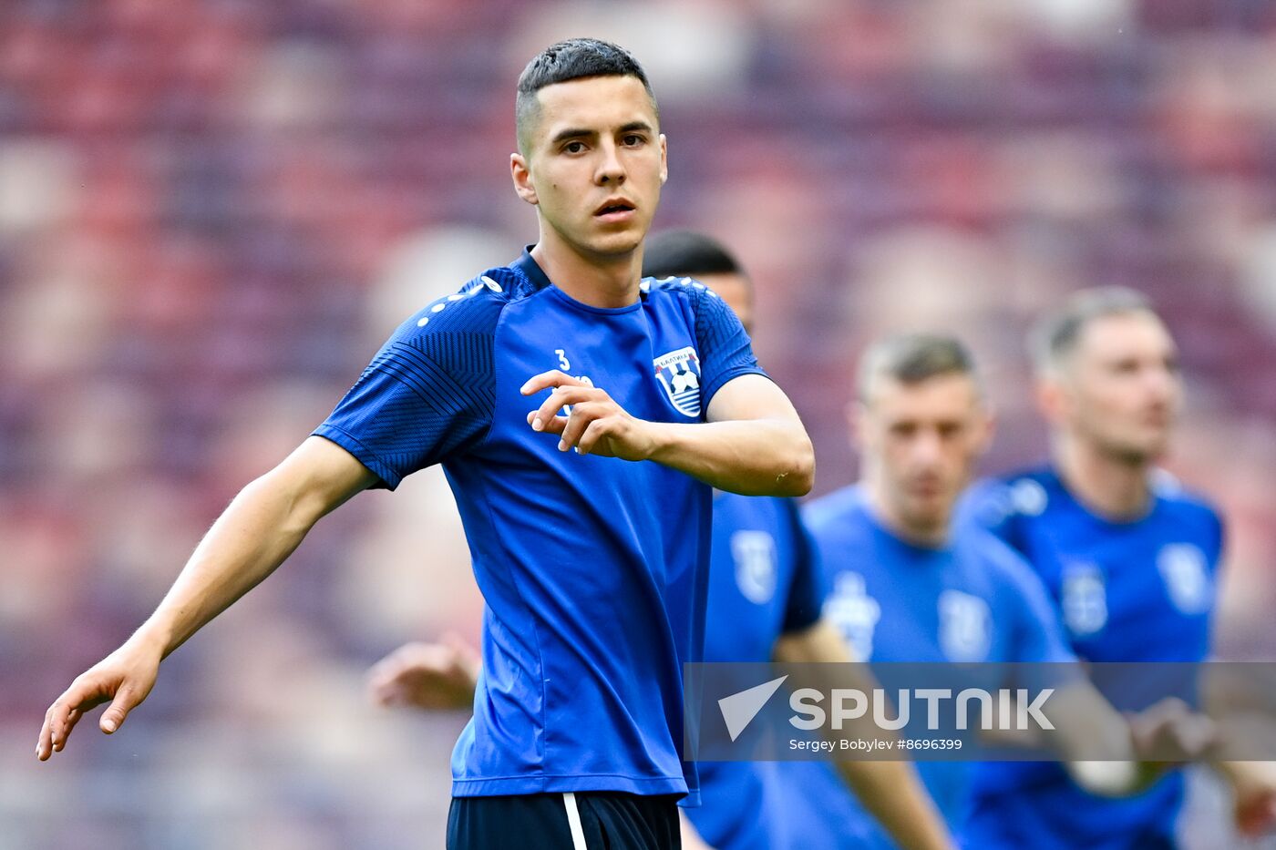 Russia Soccer Cup Superfinal Baltika Training