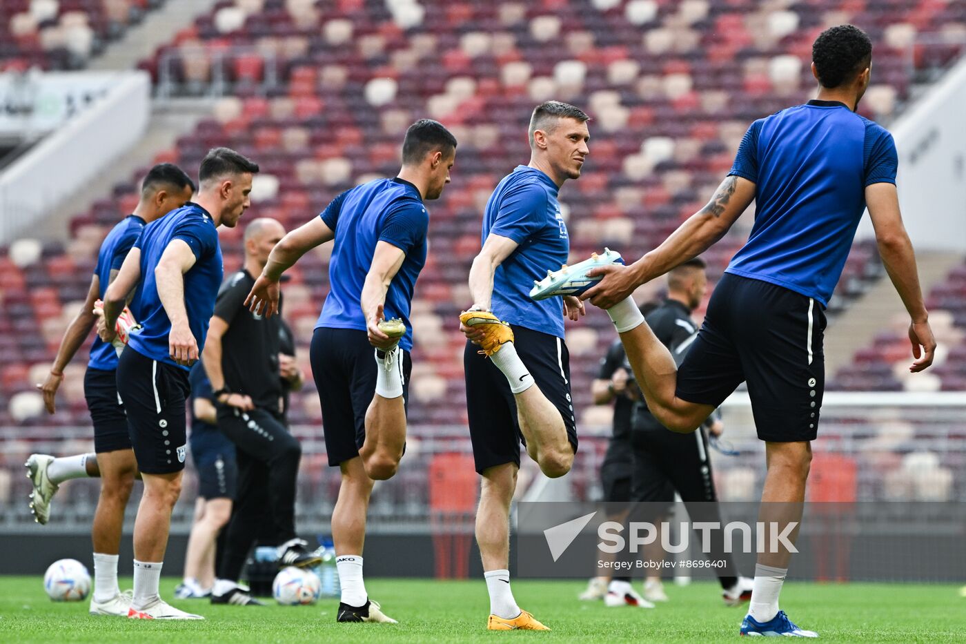 Russia Soccer Cup Superfinal Baltika Training