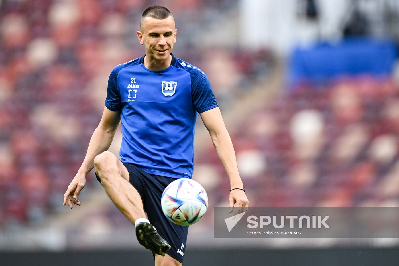 Russia Soccer Cup Superfinal Baltika Training