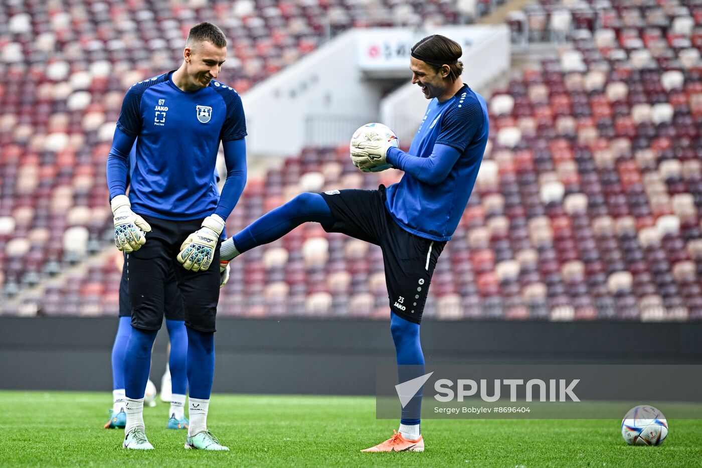 Russia Soccer Cup Superfinal Baltika Training