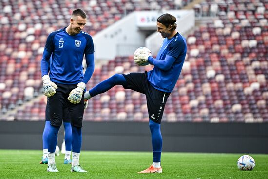 Russia Soccer Cup Superfinal Baltika Training