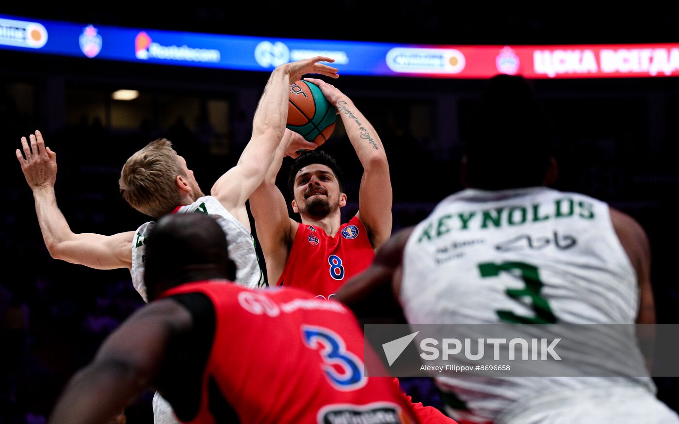 Russia Basketball United League CSKA - UNICS