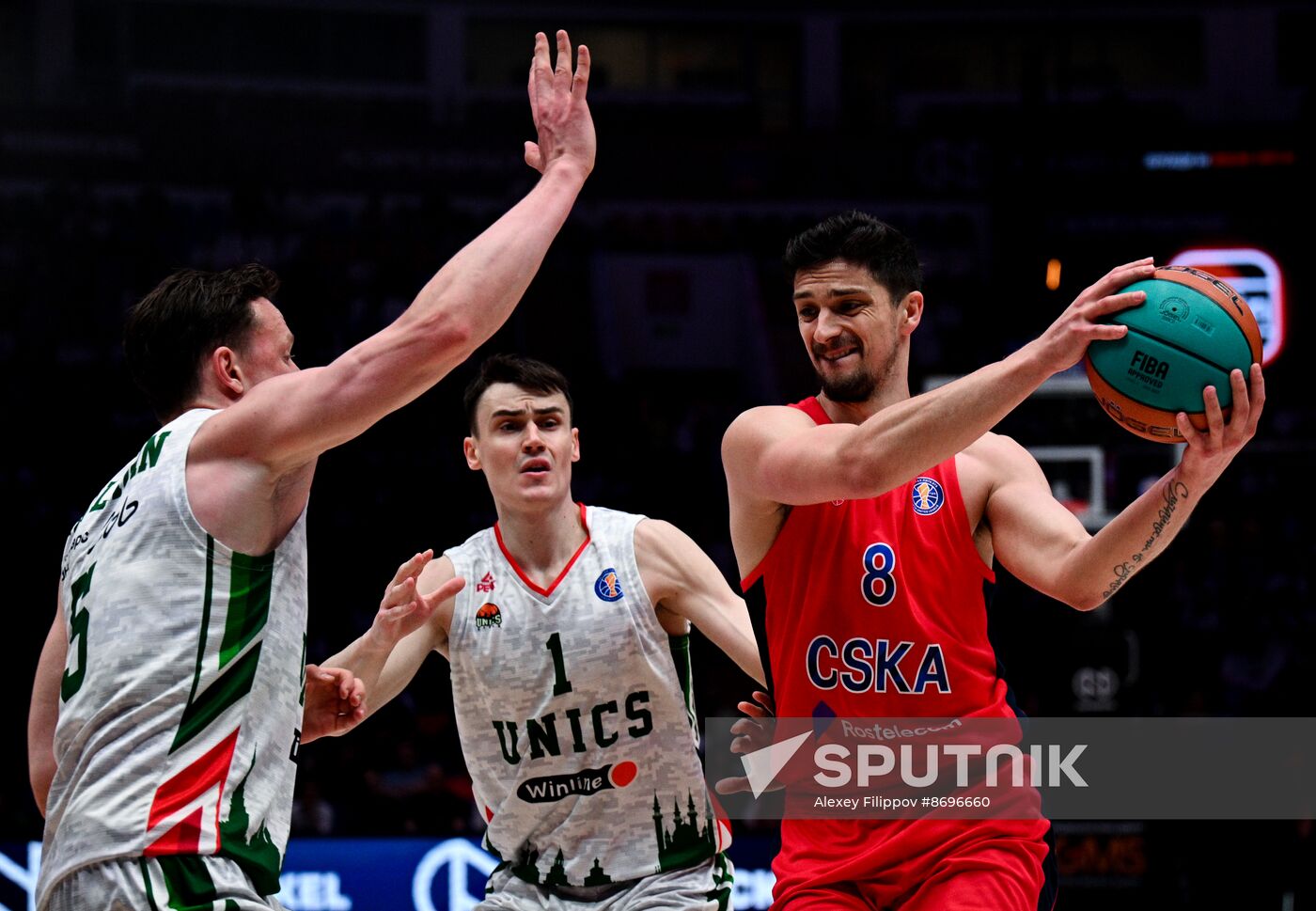 Russia Basketball United League CSKA - UNICS