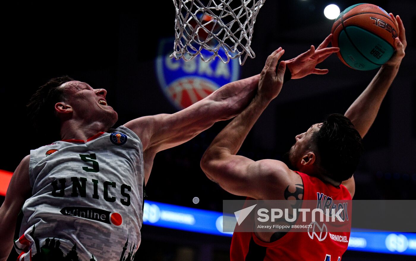 Russia Basketball United League CSKA - UNICS