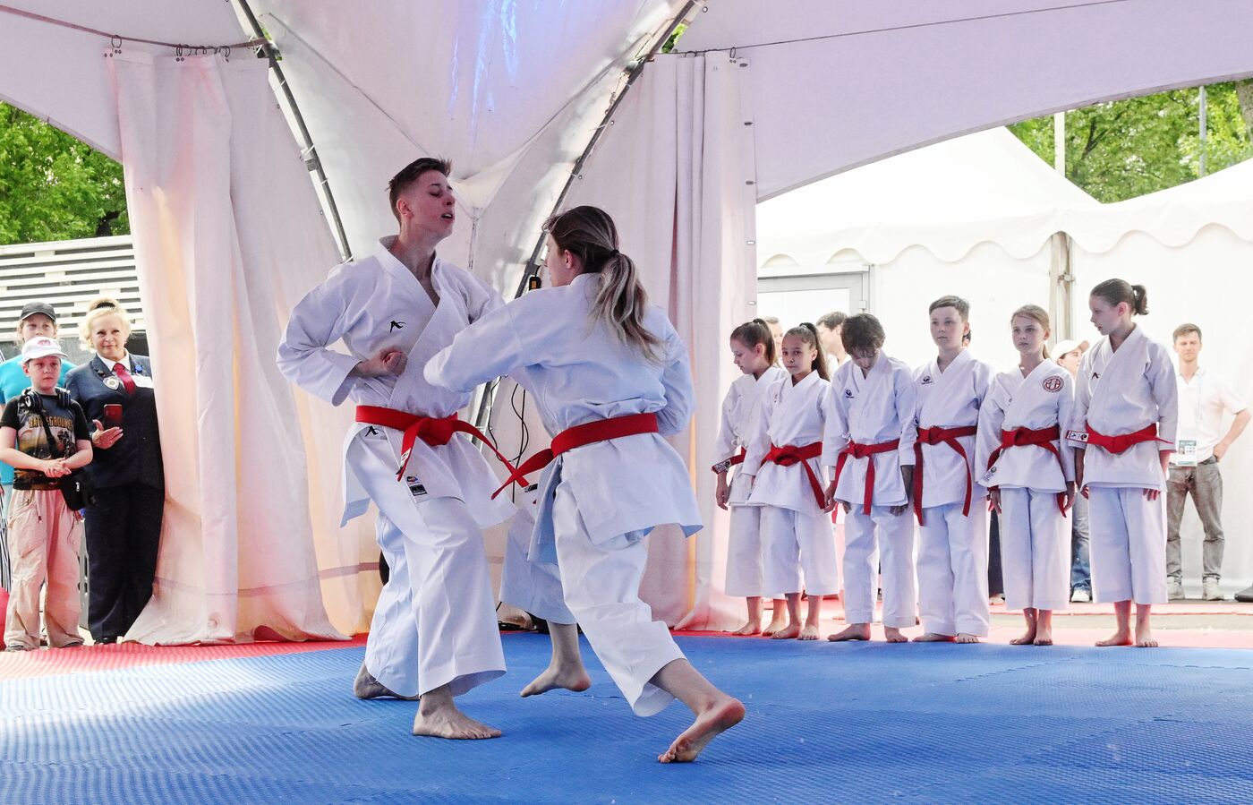 RUSSIA EXPO. Moscow Martial Arts Festival opening ceremony