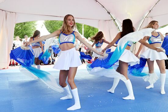 RUSSIA EXPO. Moscow Martial Arts Festival opening ceremony