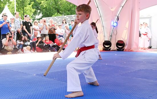 RUSSIA EXPO. Moscow Martial Arts Festival opening ceremony