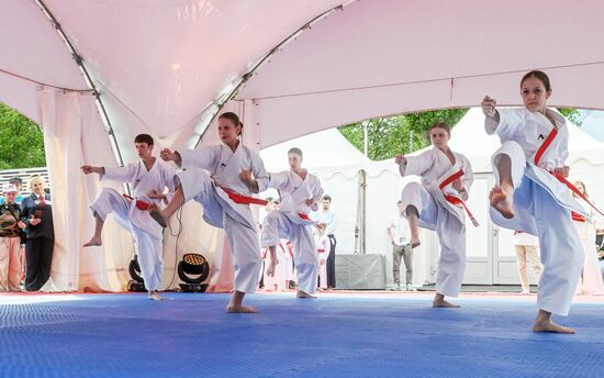 RUSSIA EXPO. Moscow Martial Arts Festival opening ceremony