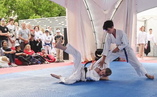 RUSSIA EXPO. Moscow Martial Arts Festival opening ceremony