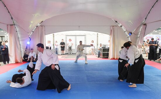 RUSSIA EXPO. Moscow Martial Arts Festival opening ceremony