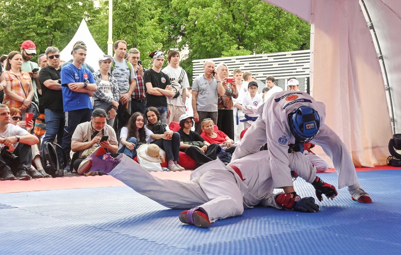 RUSSIA EXPO. Moscow Martial Arts Festival opening ceremony