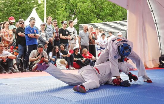 RUSSIA EXPO. Moscow Martial Arts Festival opening ceremony